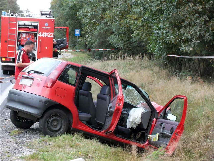 Wypadek busa z dziecmi