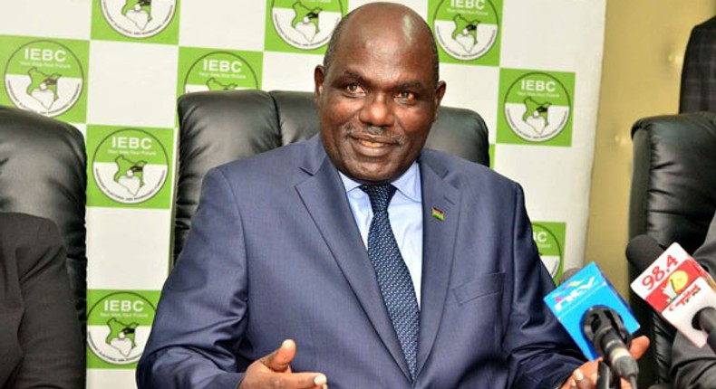 IEBC chairman Wafula Chebukati