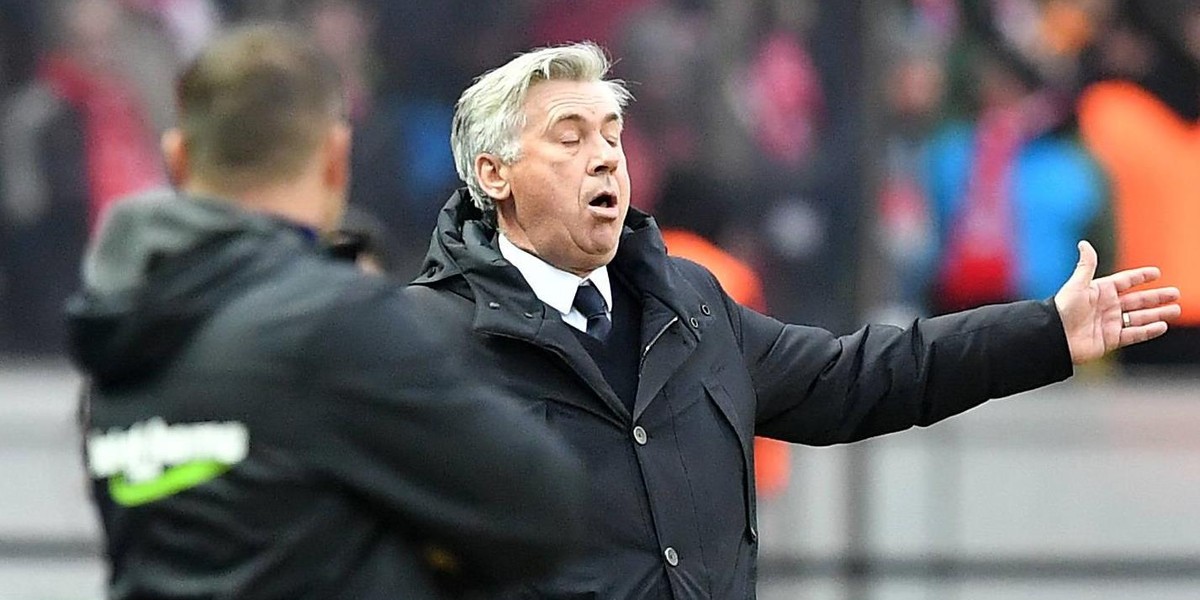 Carlo Ancelotti zapłaci za niewłaściwe zachowanie