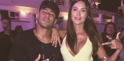 Neymar poderwał długowłosą piękność