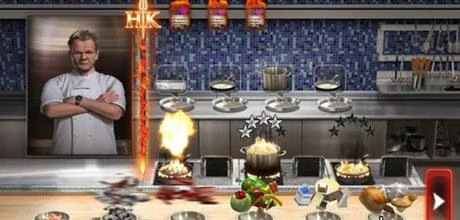 Screen z gry "Hell’s Kitchen: The Game"