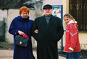 Małgorzata Rożniatowska, Grzegorz Komendarek, Klaudia Halejcio w 2004 roku