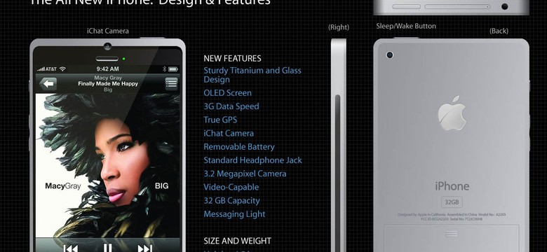 Zobacz, jak mógłby wyglądać iPhone 4G