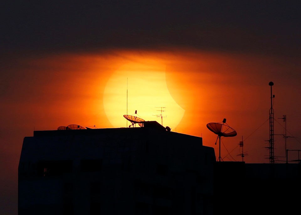 epaselect THAILAND SOLAR ECLIPSE (Partial solar eclipse seen in Thailand)