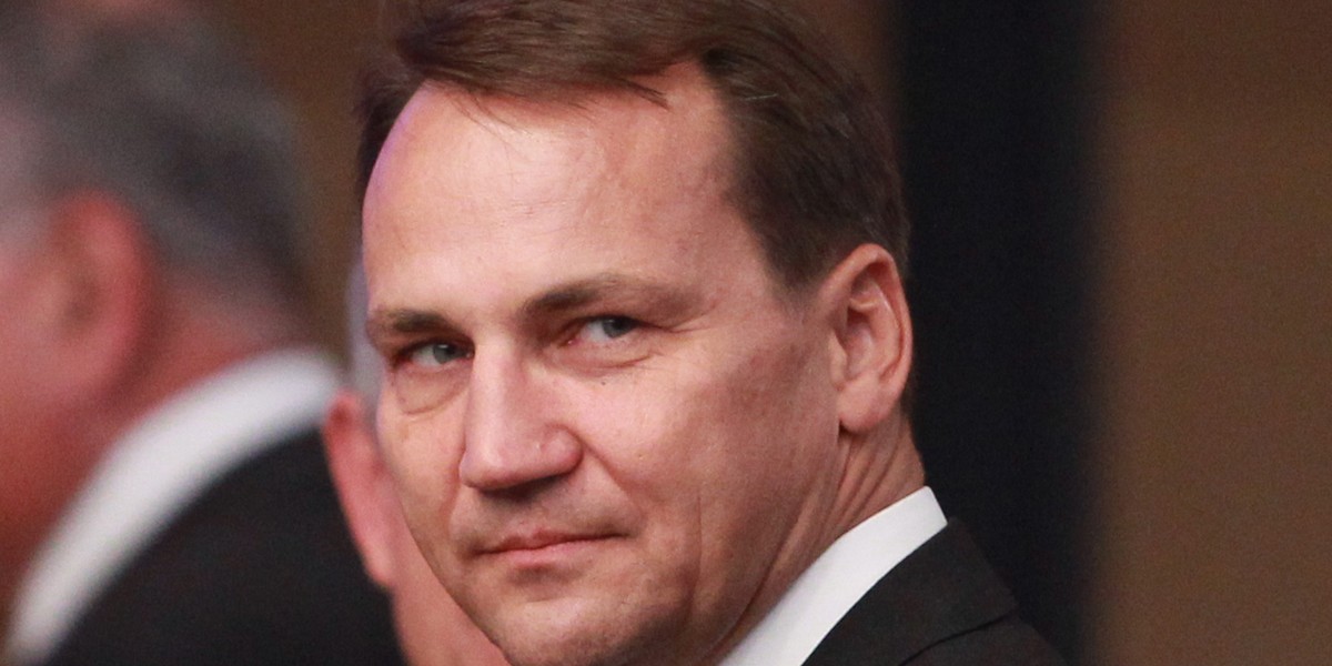 Minister Radosław Sikorski