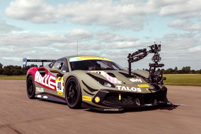 2021 Ferrari 488 Challenge Evo Camera Car