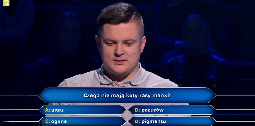 „Milionerzy”. Uczestnicy polegli na pytaniach o klawiaturę typu AZERTY oraz koty ras manx! 