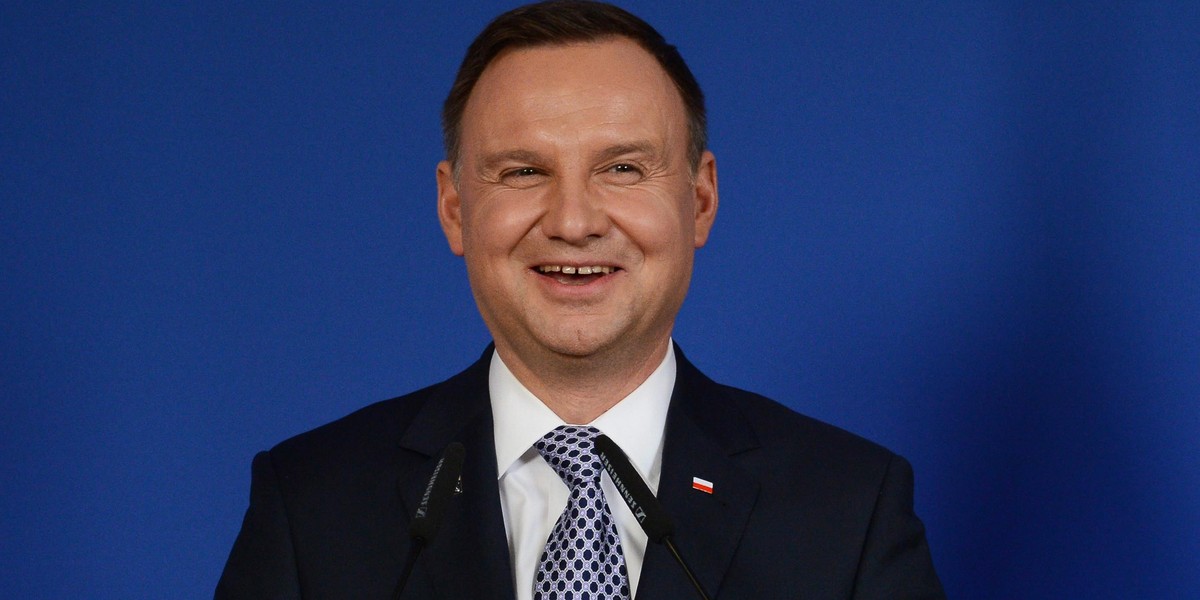 Duda nie wytrzymał i wybuchnął śmiechem. Z czego tak żartował?