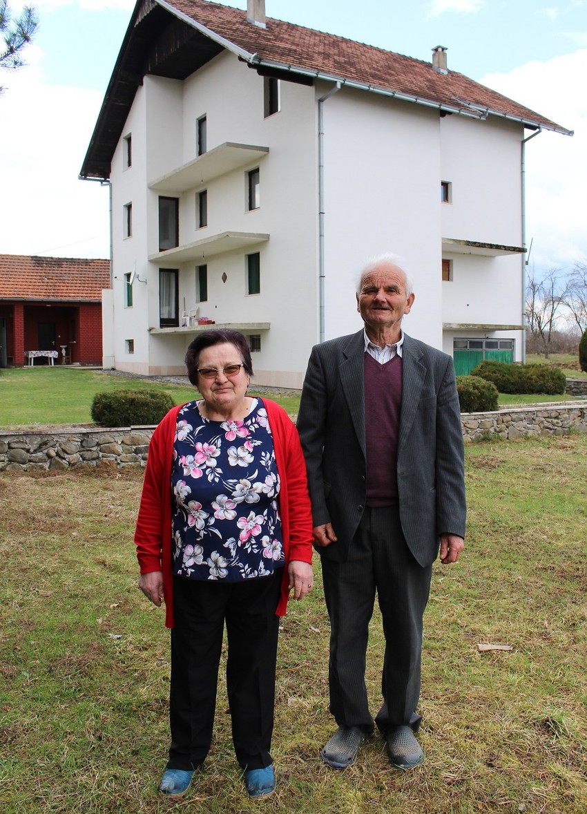 Đuro Bubulj i supruga Nada