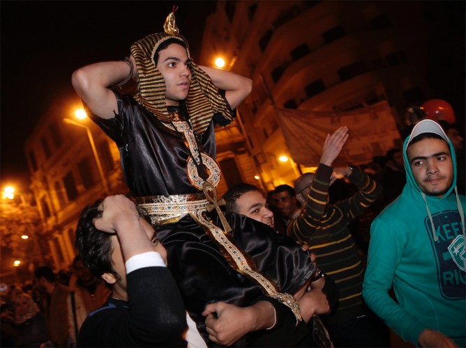 Wybuch radości na placu Tahrir