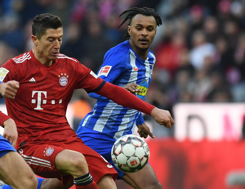 Robert Lewandowski i Valentino Lazaro