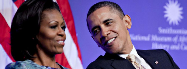 1. Prezydent USA Barack Obama i i jego żona Michelle W Stanach Zjednoczonych to Pierwsza Dama jest bardziej lubiana od męża.