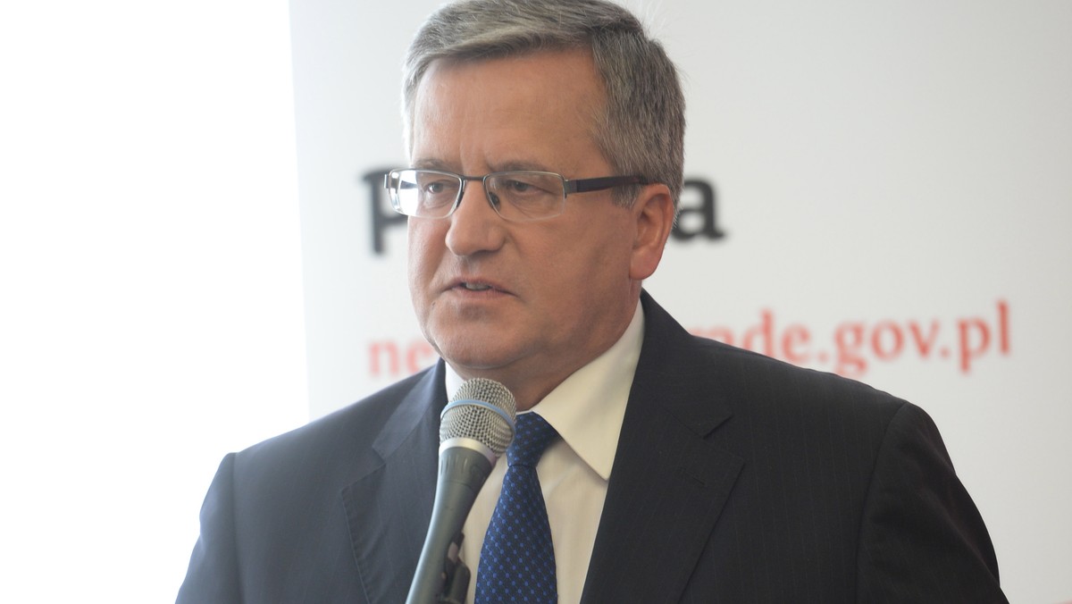 Prezydent Bronisław Komorowski wyraził nadzieję, że sukcesem dla Unii Europejskiej i Ukrainy okaże się szczyt unijnego Partnerstwa Wschodniego w Wilnie, na którym w listopadzie planowane jest podpisanie umowy stowarzyszeniowej między obiema stronami.