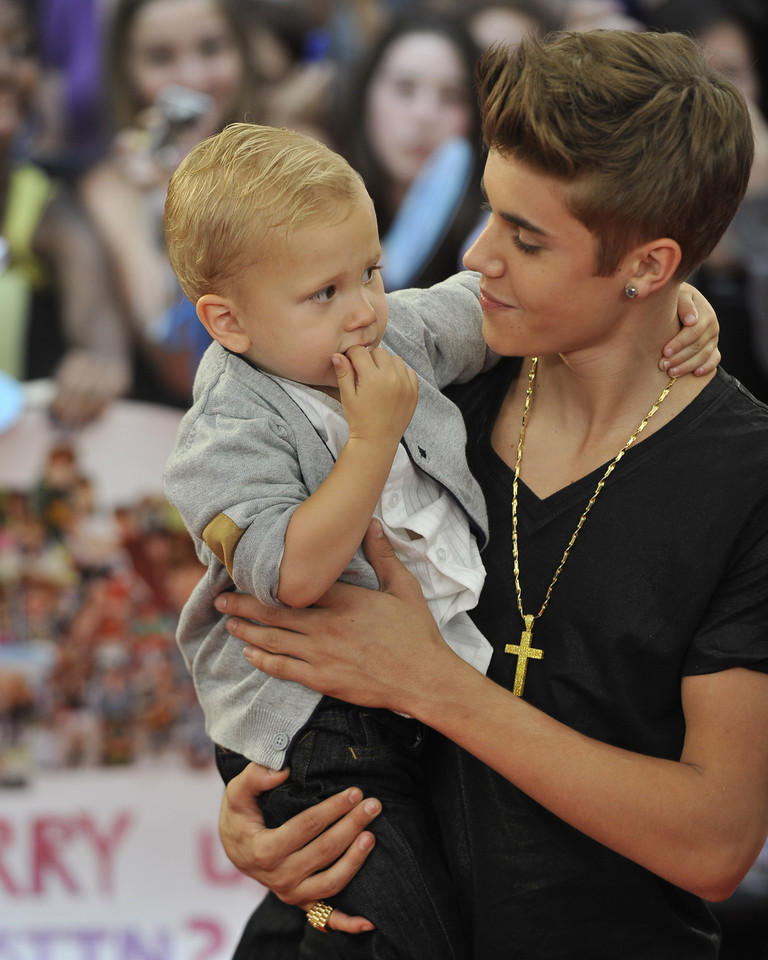 Jaxon i Justin Bieber