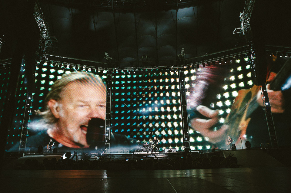 Metallica na Stadionie Narodowym w Warszawie 