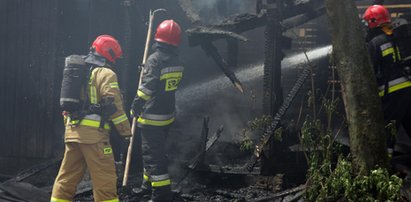 Wielki pożar w ośrodku wypoczynkowym w Jastrowiu