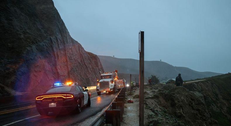 New details have emerged in the case of a Tesla that plunged 250-feet off a cliff called Devil's Slide.Tayfun Coskun/Anadolu Agency via Getty Images