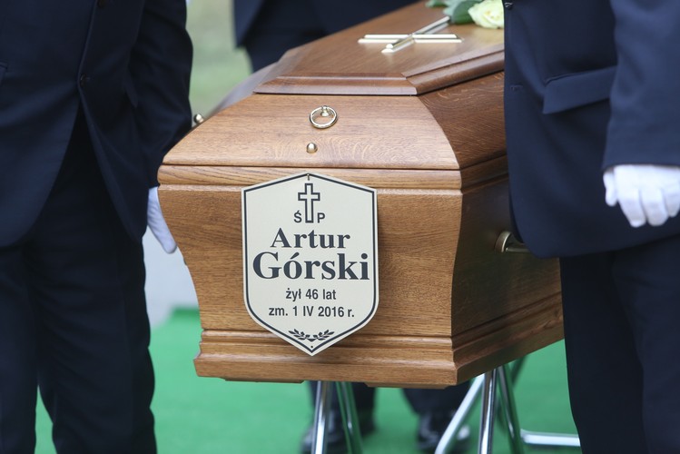 Pogrzeb posła PiS Artura Górskiego