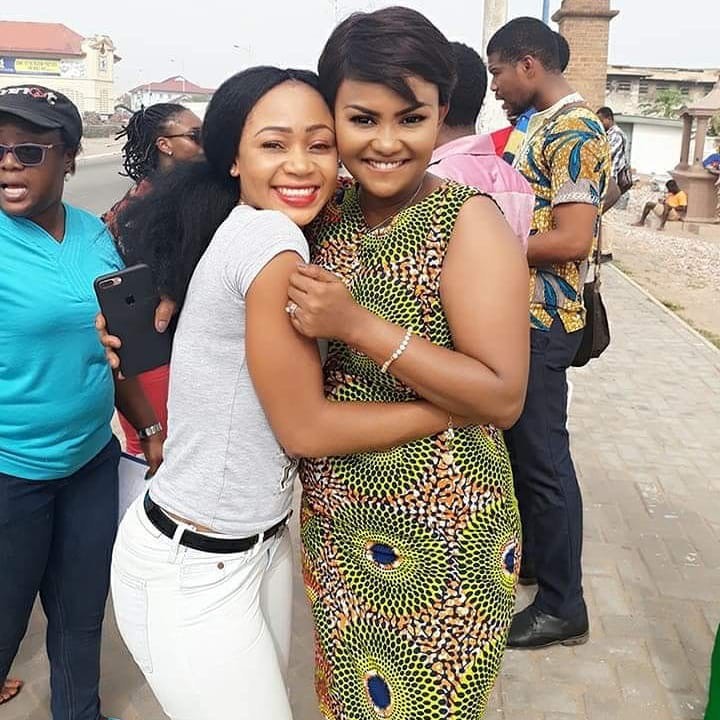 Rosemond Brown and Nana Ama McBrown 