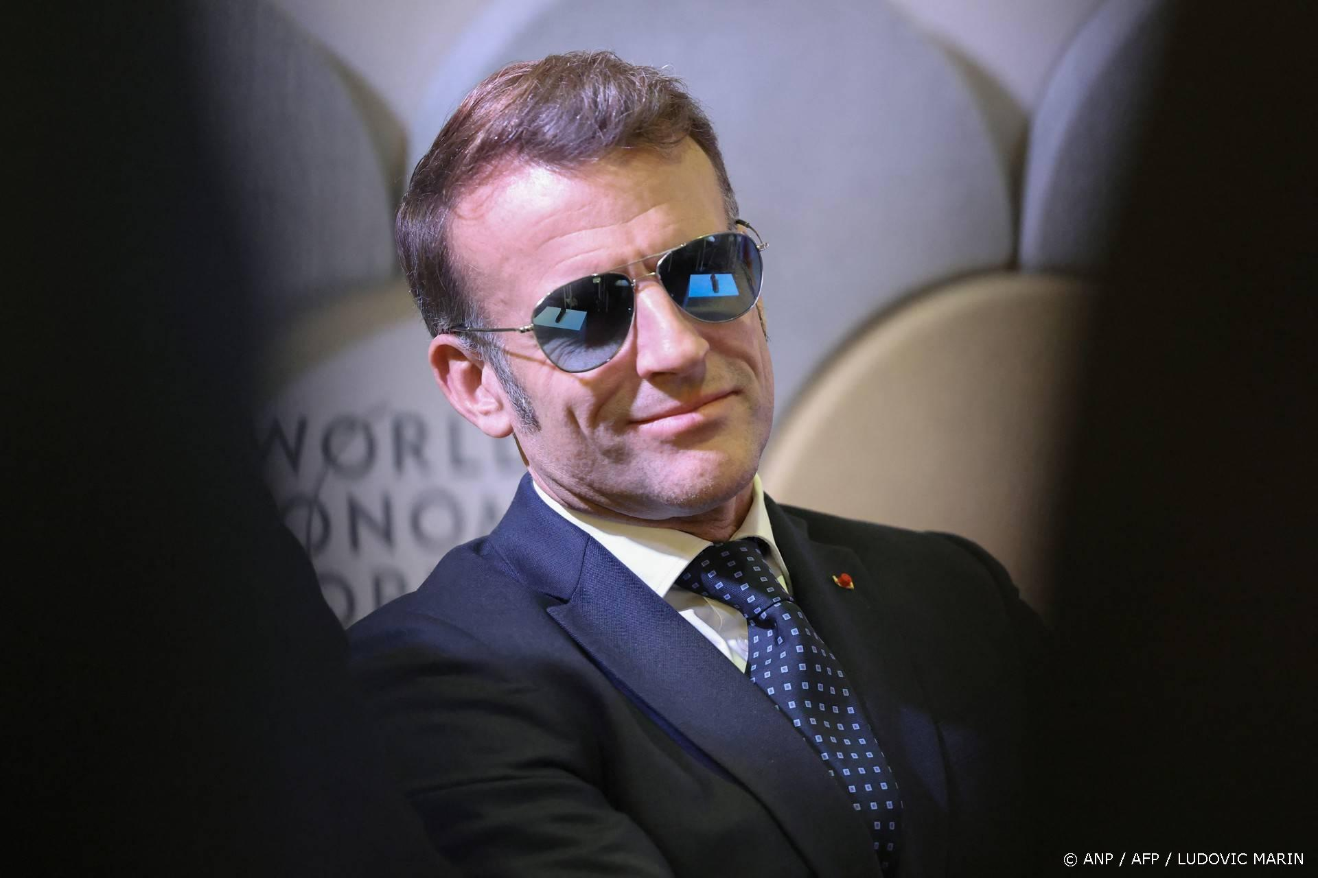Macrons zonnebril in Davos stuurt het aandeel van de brillenfabrikant 3,5 miljoen omhoog
