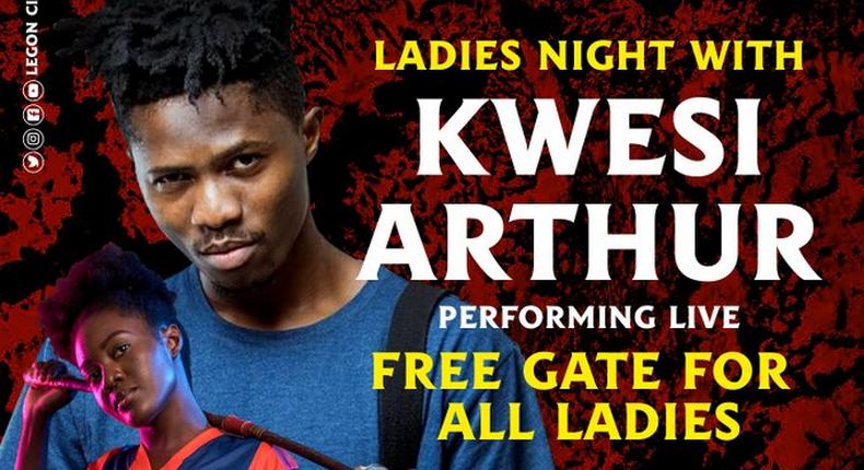 After Shatta Wale, Legon Cities capture Kwesi Arthur to perform during Ash. Gold game