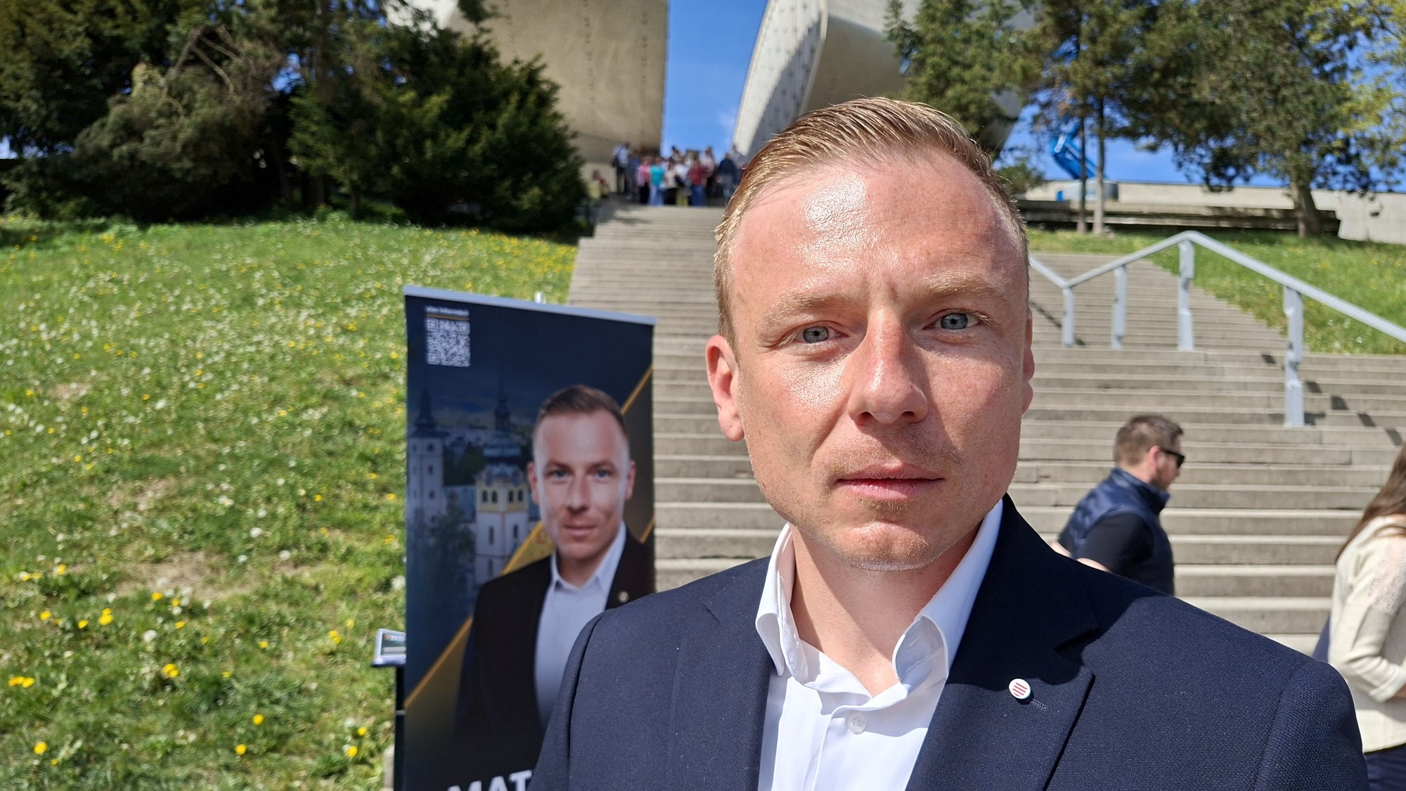 Matúš Molitoris, kandidát na primátora Banskej Bystrice.