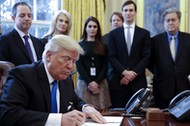 President Trump Signs Executive Orders On Oil Pipelines