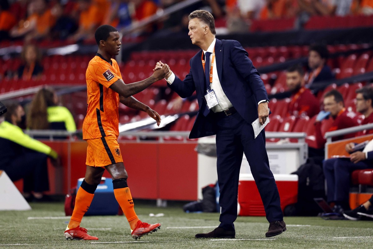 Georginio Wijnaldum i Louis van Gaal