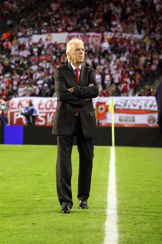 BRUKSELA BELGIA 14.11.2006MECZ ELIMINACJI MISTRZOSTW EUROPYBELGIA POLSKANZ LEO BEENHAKKERFOT GRZEGORZ JAKUBOWSKI