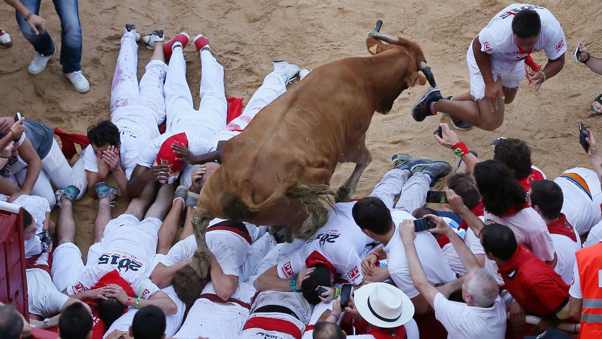 TOPSHOTS-SPAIN-FESTIVAL-TOURISM-SAN FERMIN