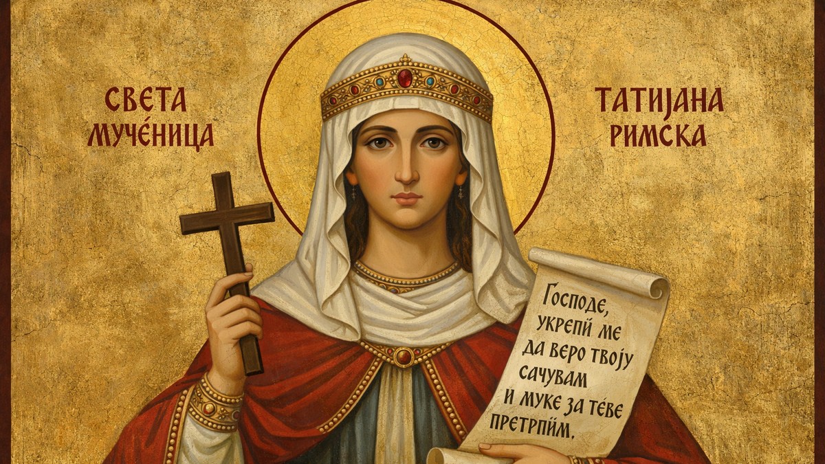 Danas je Sveta mučenica Tatjana, zaštitnica devojaka: Ako ste u nevolji, izgovorite ovu molitvu