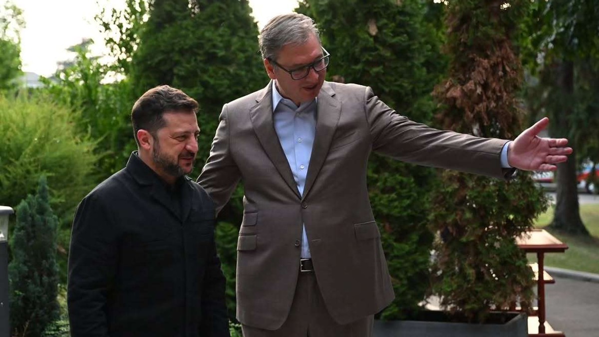 Aleksandar Vučić Volodimir Zelenski
