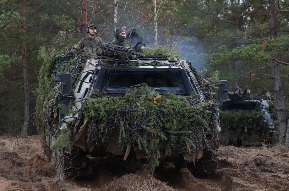 Ćwiczenia wojskowe na Litwie. 26 października 2022 r.
