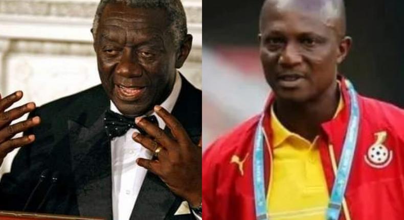 Ex-President Kuffour and Kwesi Appiah