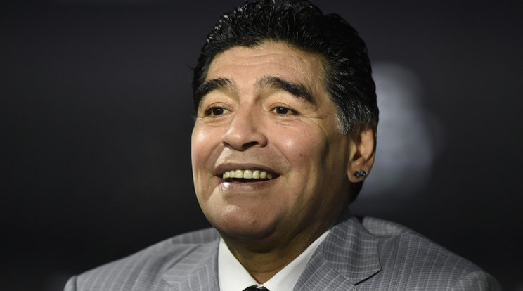 Diego Maradona /Fotó: AFP