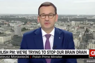 Mateusz Morawiecki w CNN