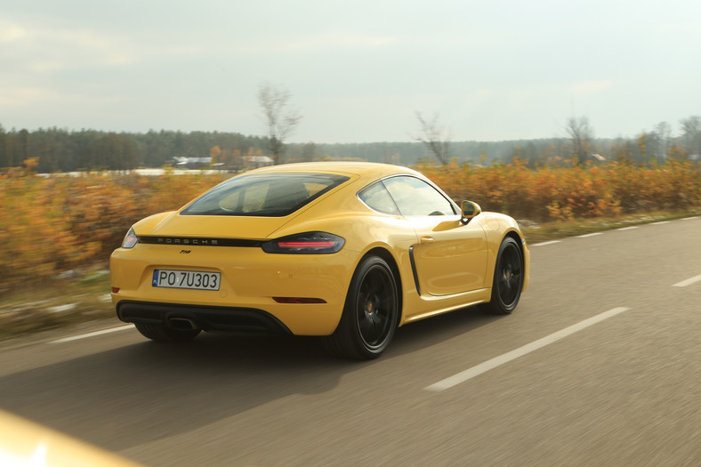 Porsche 718 Cayman 2.0 TEST, opinie, dane techniczne