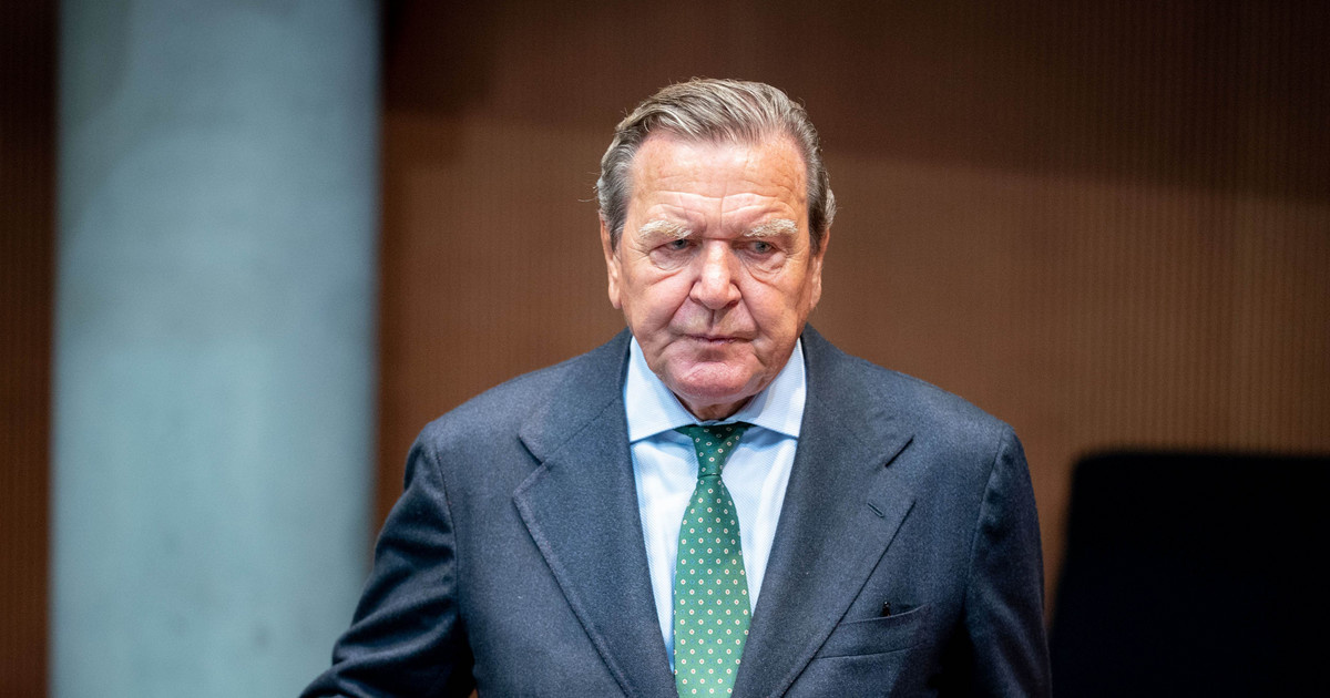 Deutschland.  Altkanzler Gerhard Schröder glaubt nicht an die russische Invasion