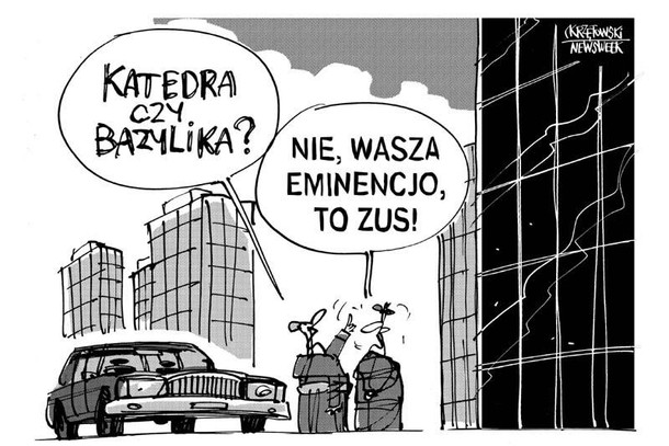 Katedra, bazylika, ZUS krzętowski