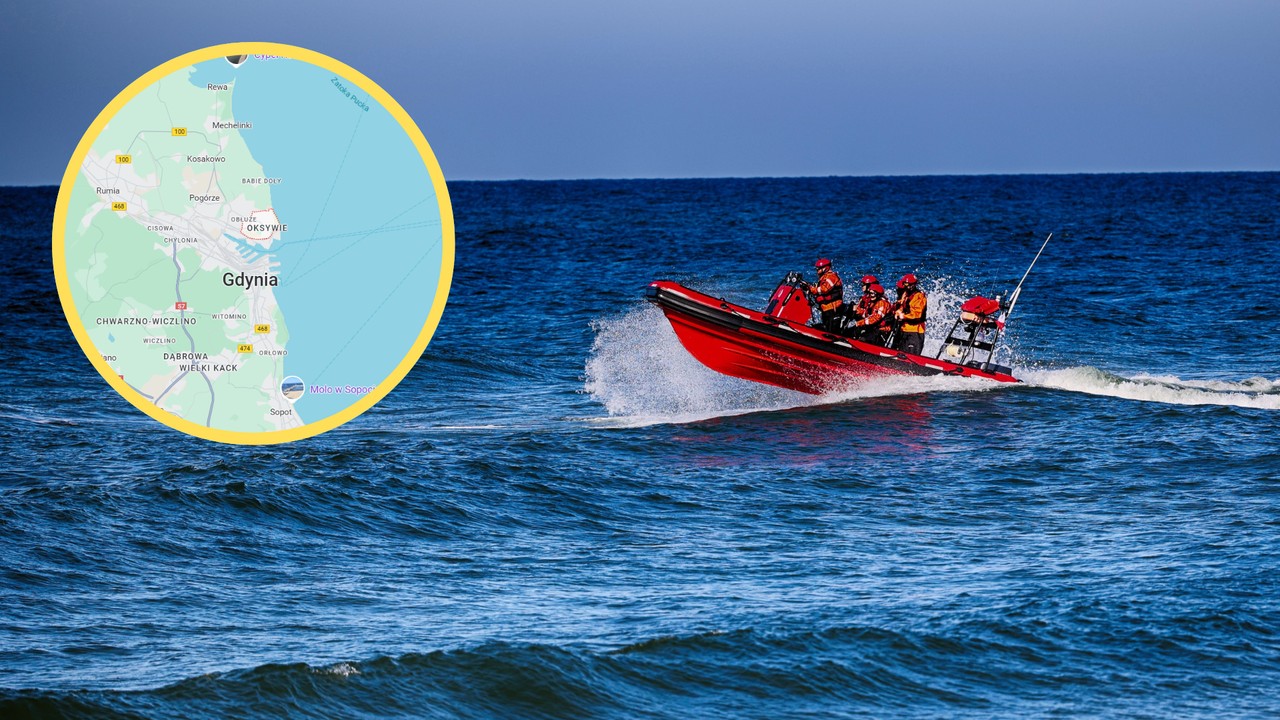 Dramatyczna akcja ratunkowa na Bałtyku. 64-latka nie żyje
