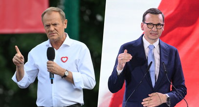 Ostre spięcie między Donaldem Tuskiem a Mateuszem Morawieckim. Popłynęli z metaforą