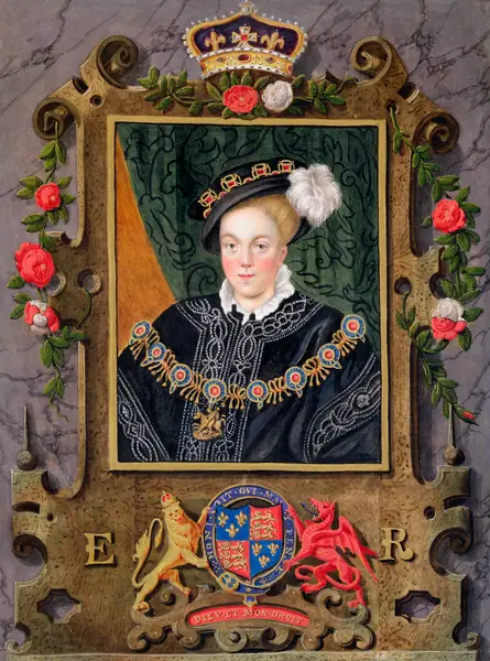 Edward VI w wieku 14 lat / Heritage Images /GettyImages