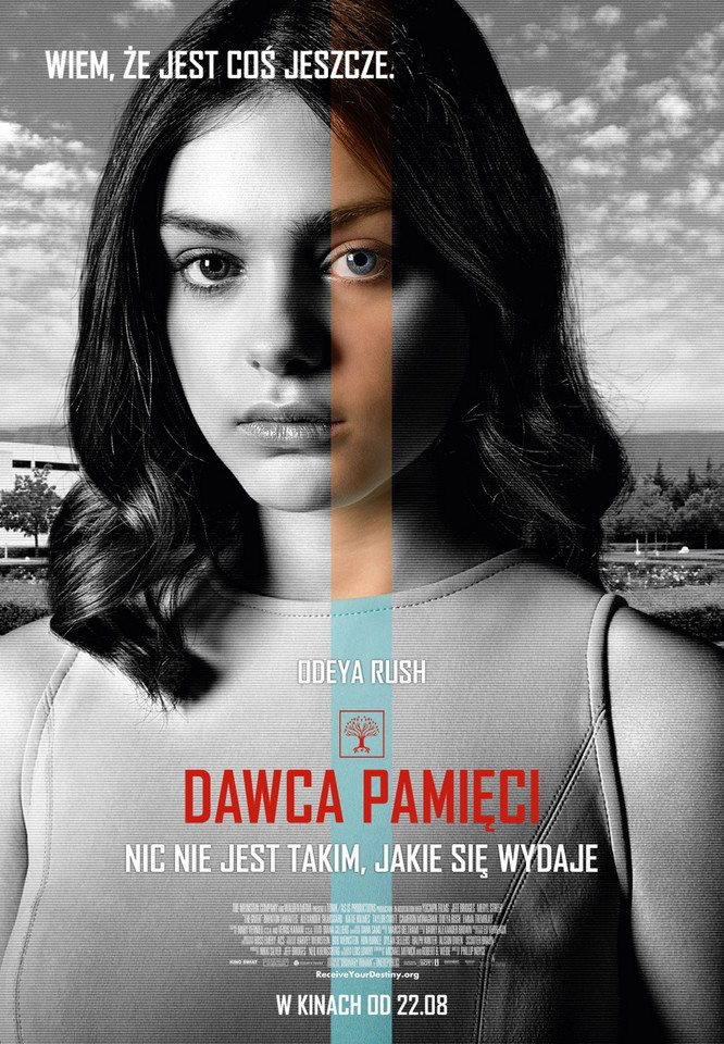 "Dawca Pamięci" - plakat - Odeya Rush