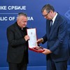 Aleksandar Vučić uručio Orden Karađorđeve zvezde prvog stepena Milošu Jovanoviću