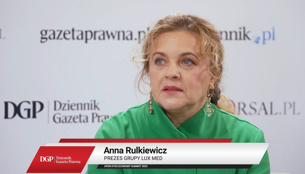 Anna Rulkiewicz- Prezes Grupy Lux Med- OEES 2023