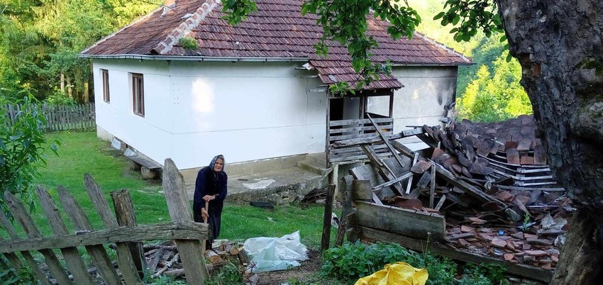 Jedna od retkih preostalih žiteljki je Vida Bebić