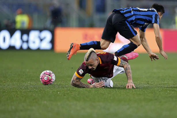 Liga włoska: Szczęsny skapitulował. Roma zremisowała z Interem