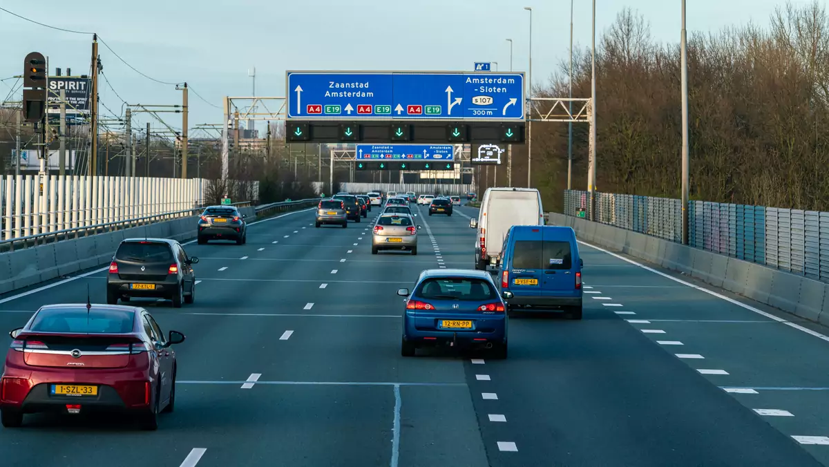 Holenderska autostrada - zdjęcie ilustracyjne