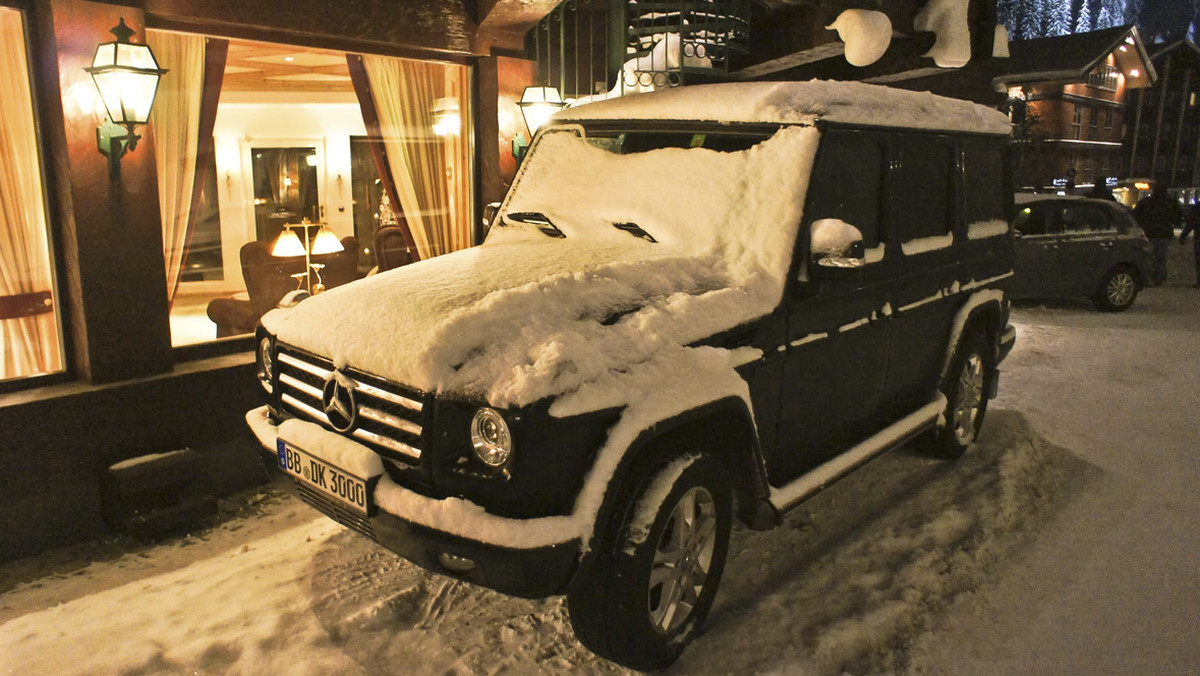 Mercedes G350 w Austrii