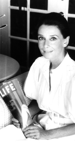 Audrey Hepburn w 1986 roku